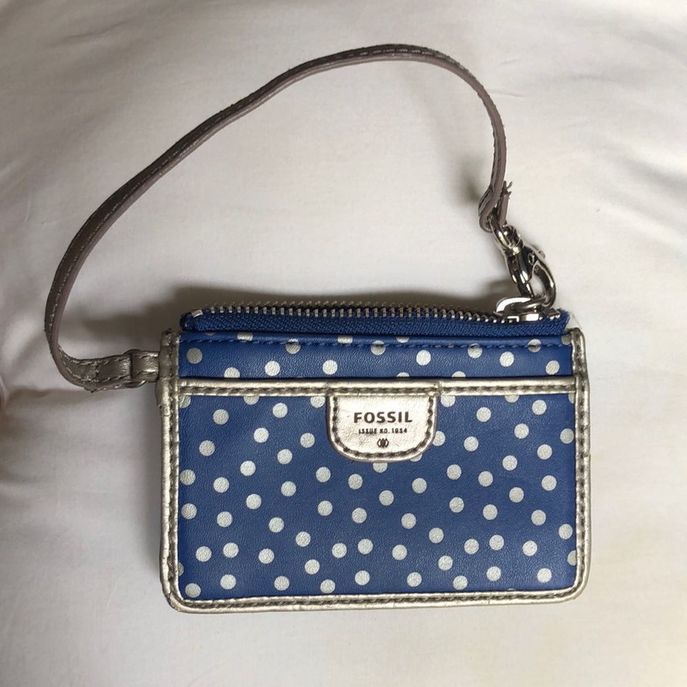 Fossil small wristlet wallet